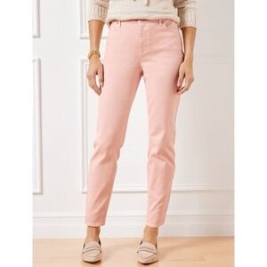 Talbots Plus 16P Petite Jeans Simply Flattering 5 Pocket Jegging High Rise Pink‎